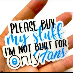 Please buy my stuff.